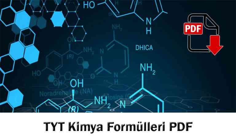 Tyt Kimya Form Lleri Pdf Ndir Renci G Ndemi