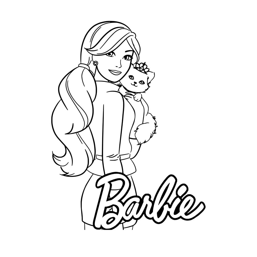 Tan t m Y ll k Alacakl Boyama Resmi Barbie Modernizasyon Affedildi Perfore